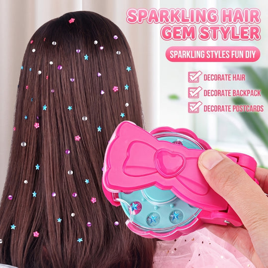 SparkleHair – Haarjuwelen Stempelset voor Kinderen
