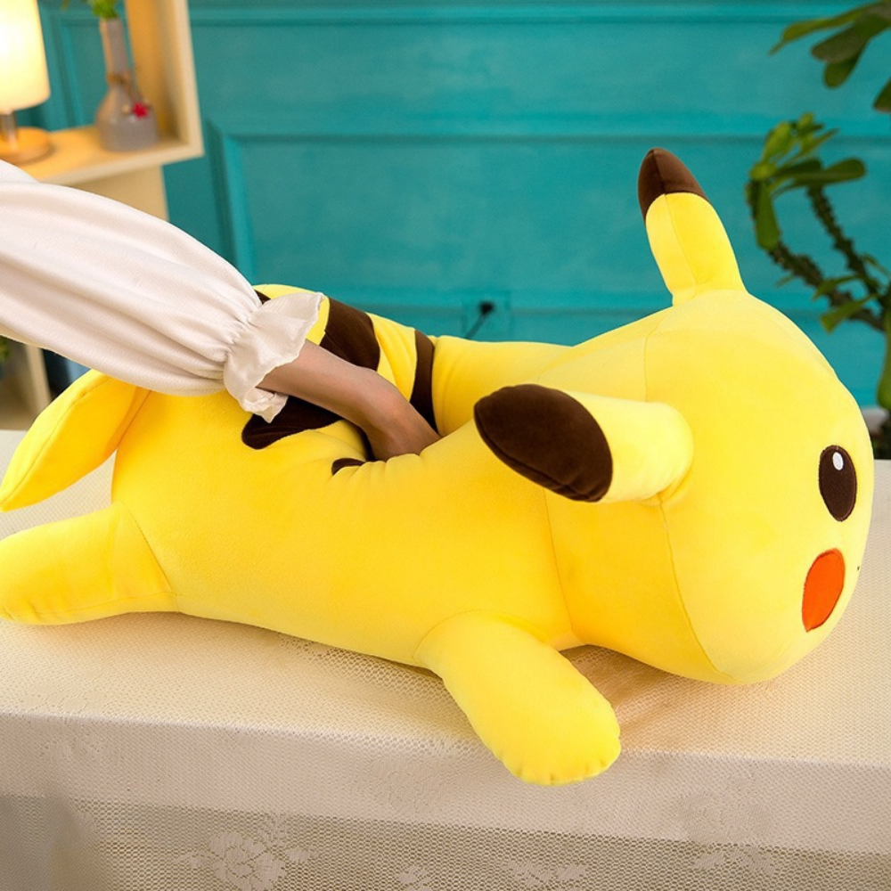 SnuggleBolt – Gele Cartoon knuffel