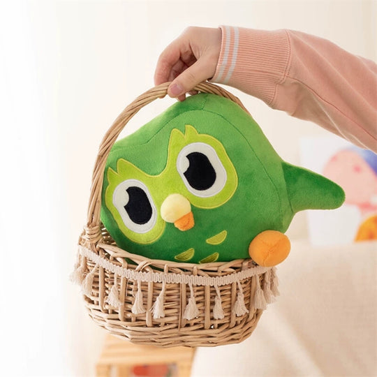 <font dir="auto" style="vertical-align: inherit;"><font dir="auto" style="vertical-align: inherit;">Nouveau produit transfrontalier : Duo, la peluche de Duo le hibou, cadeau peluche hibou vert</font></font>