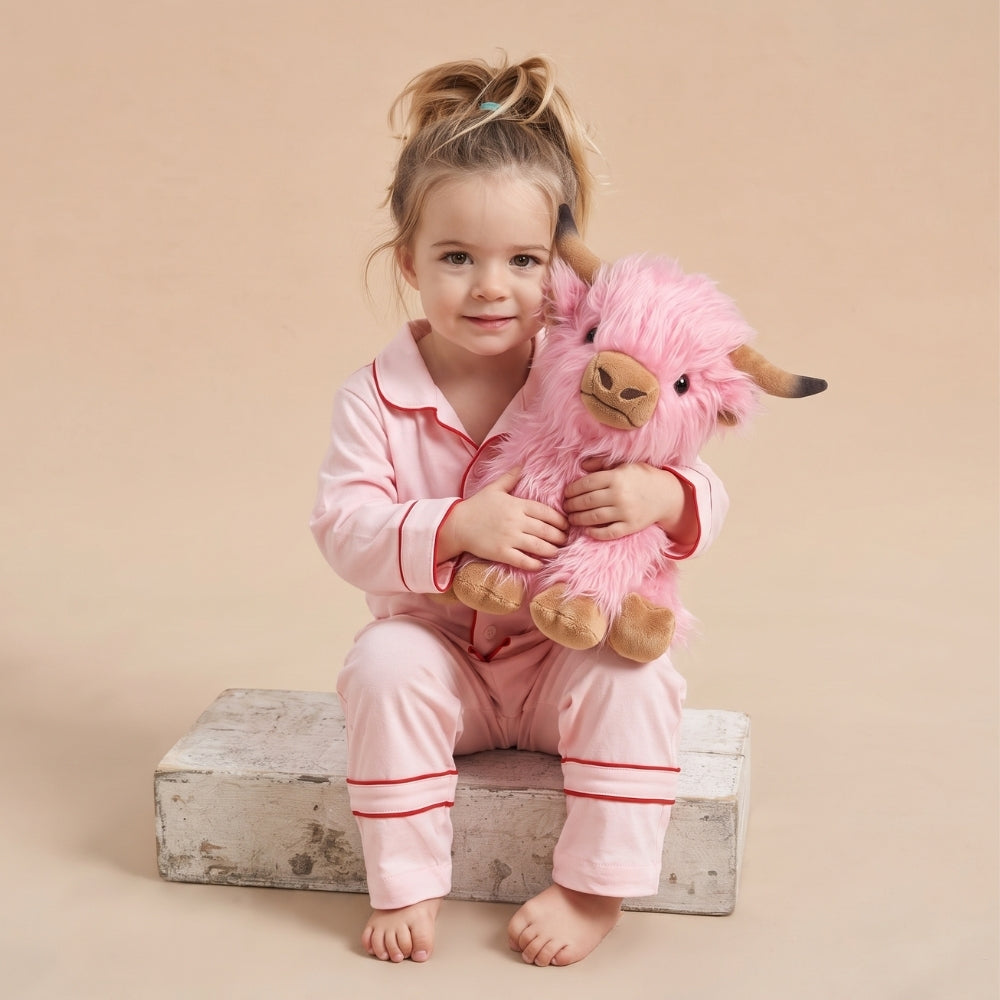 CuddleCow – Luxe Pluche Koe Knuffel voor Kinderen