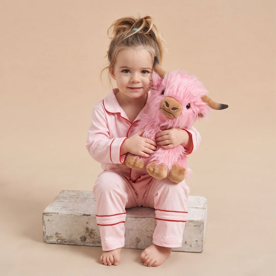 CuddleCow – Luxe Pluche Koe Knuffel voor Kinderen