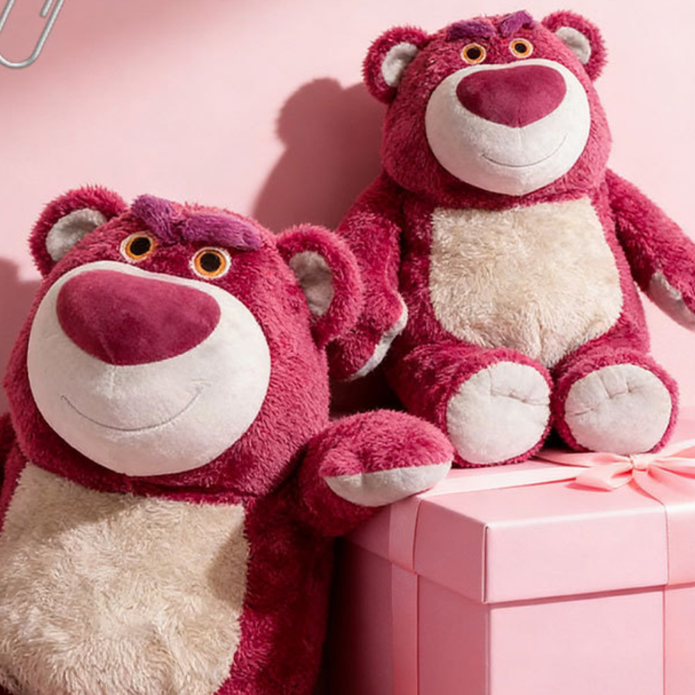StrawberryCuddle – Zachte Roze Beer Knuffel