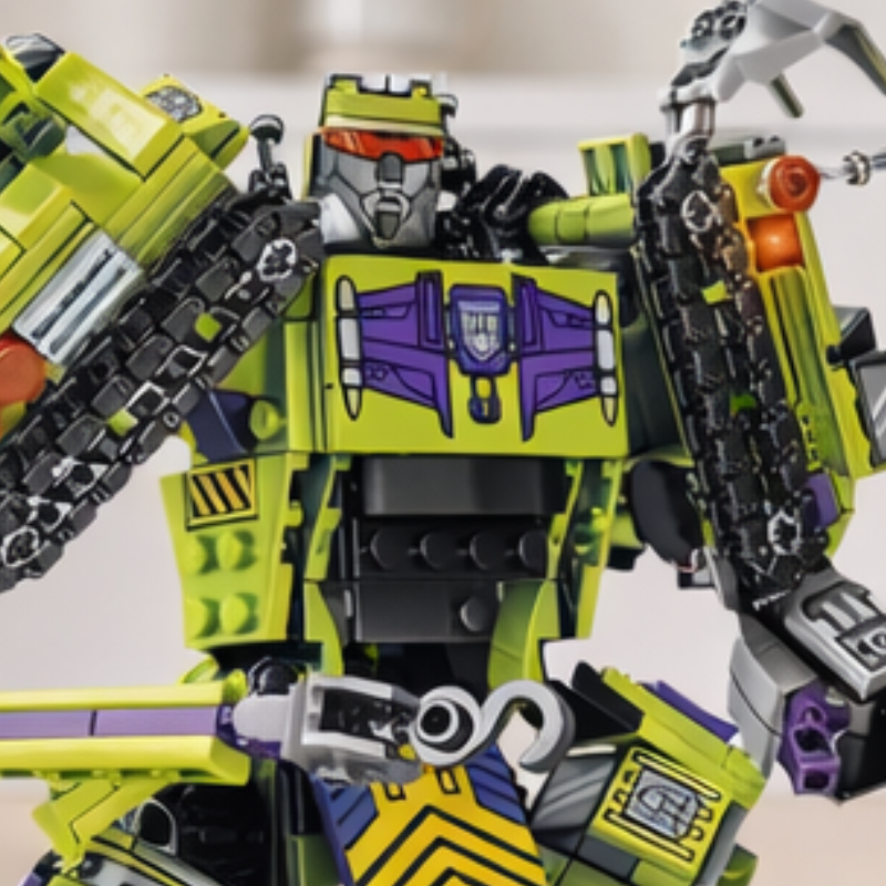 SteelMecha – 6-in-1 Constructie Robot Bouwset