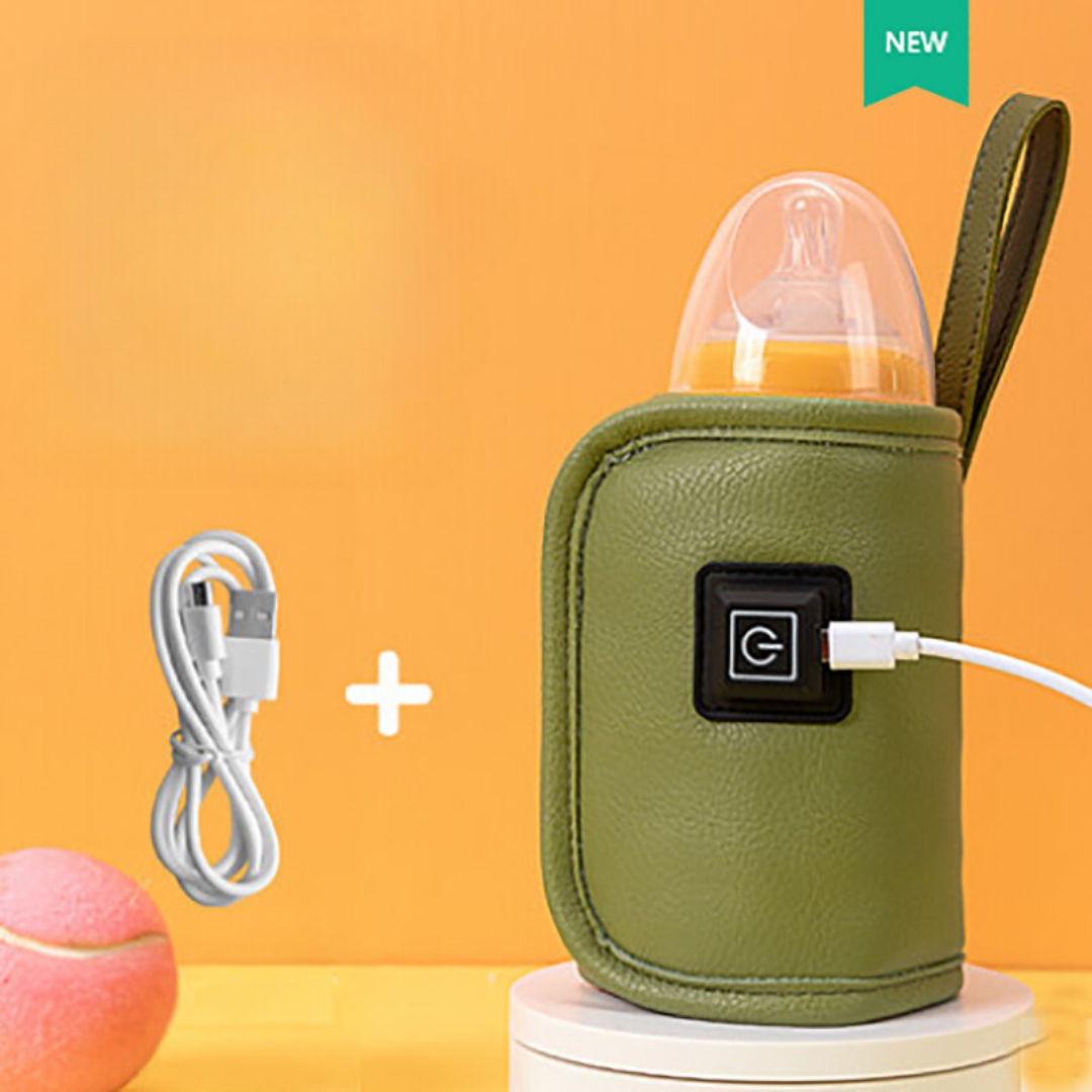 HeatEase™ – De Draagbare Babyflessenwarmer