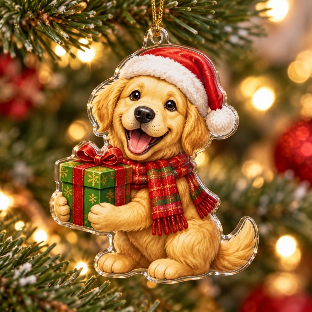 <font dir="auto" style="vertical-align: inherit;"><font dir="auto" style="vertical-align: inherit;">Calendrier de l'Avent de Noël transfrontalier 2026 Calendrier de l'Avent Chien Golden Retriever Américain Boîte Mystère</font></font>