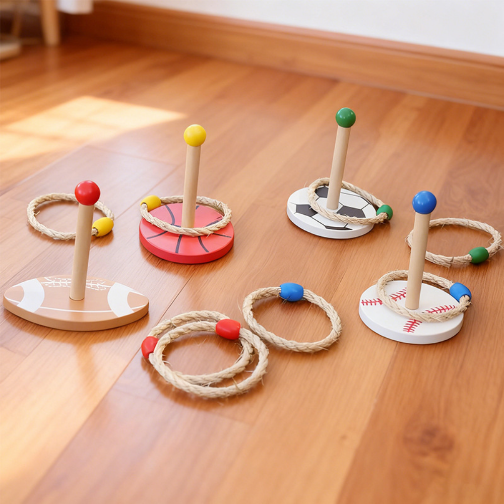 SportRing – Houten Ringwerpspel voor Kinderen