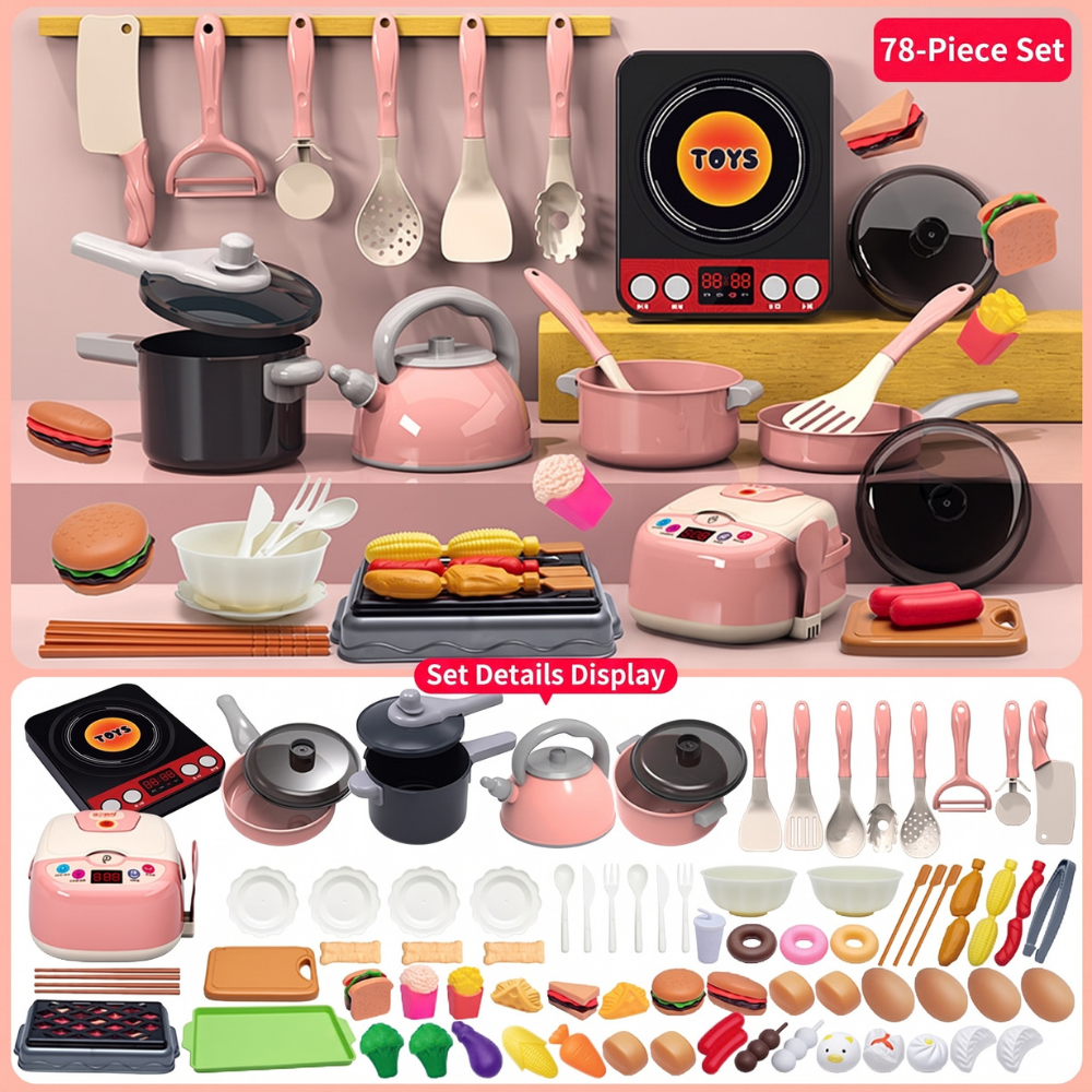 BigKitchen – 78-delige Grote Speelkeuken