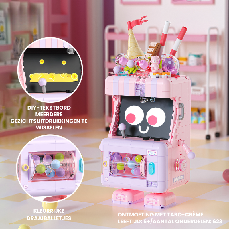 SweetTwist™ – IJsjesmachine Bouwset – Kleine Bouwblokjes