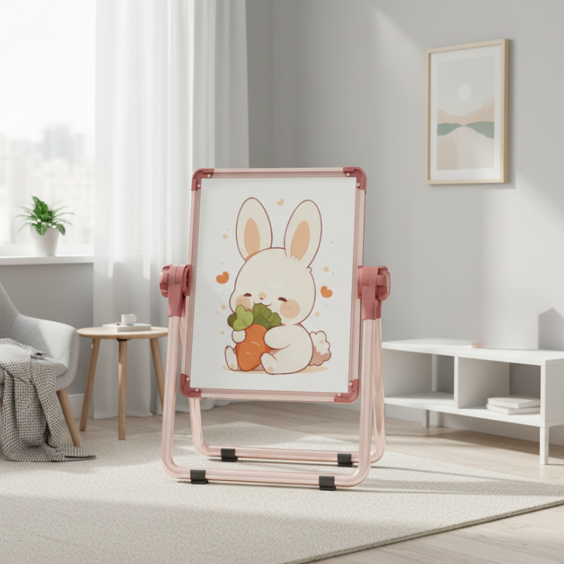 DrawSmart – Dubbelzijdig Kinder Tekentafel Ezeltje