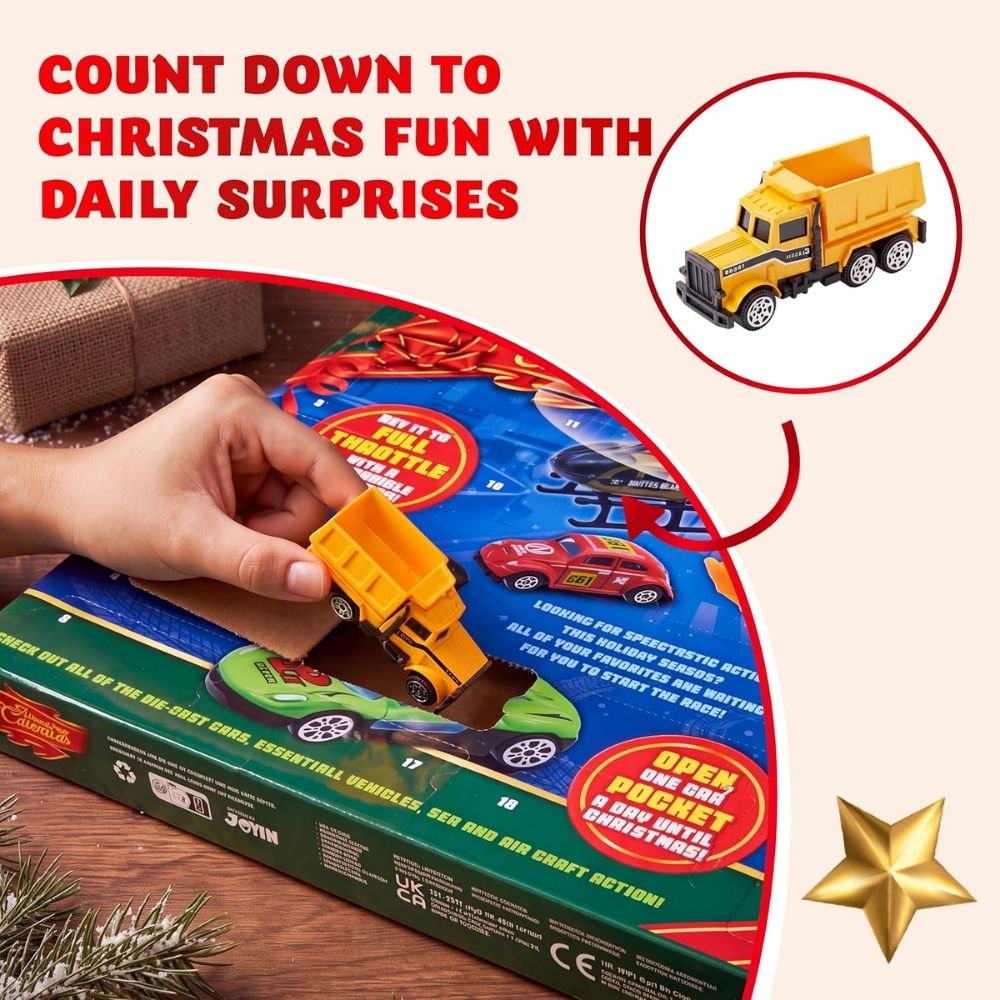 AutoCountdown – Adventskalender met Autofiguren