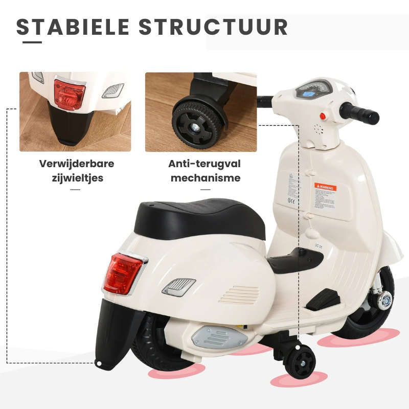 Milo & Moon® MiniRider – Elektrische Speelgoed Scooter voor Kinderen