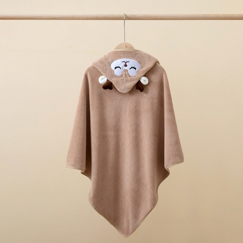 TinyCuddle – Cartoon Badcape voor Baby's
