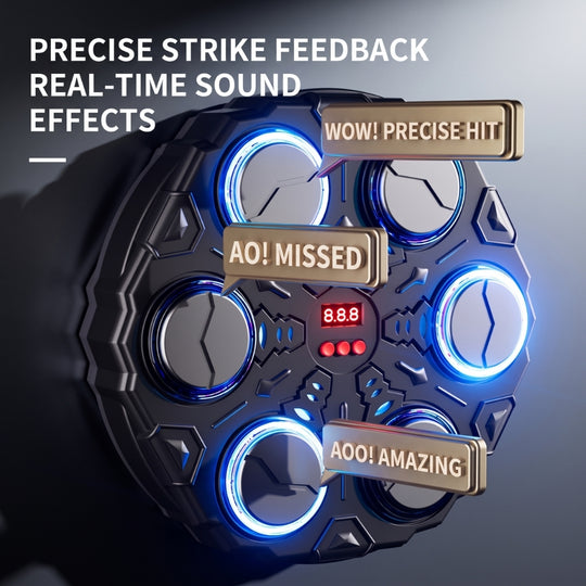 BoxingBeat – Interactieve Boksmachine met Licht en Ritme