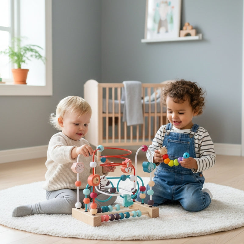 WoodSprout – 2-delige Houten Speelgoedset