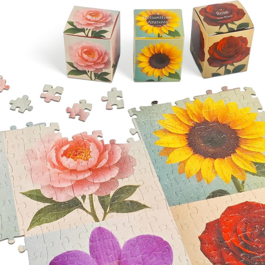FlowerPuzzle – Bloemenpuzzel Adventskalender