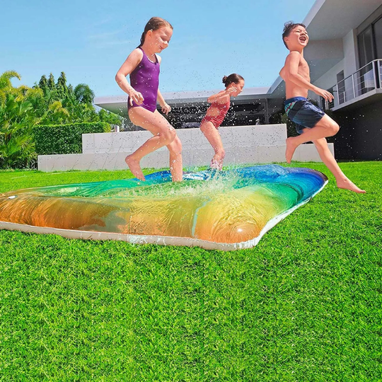 ColorSplash Blobz – Watergevulde Springmat voor Kinderen