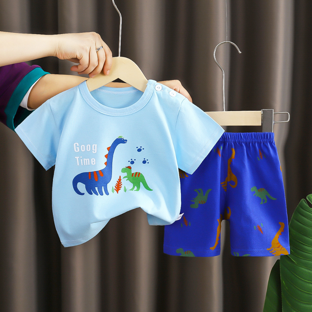 ActivePlay – Kinder Zomerset met T-shirt en Short