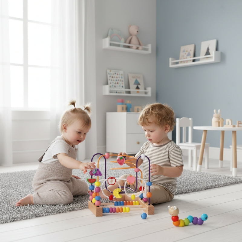 FruitFlex – 2-delige Houten Speelgoedset