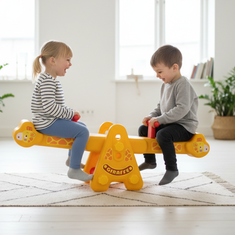 GiraBounce – Dubbele Wip voor Kinderen