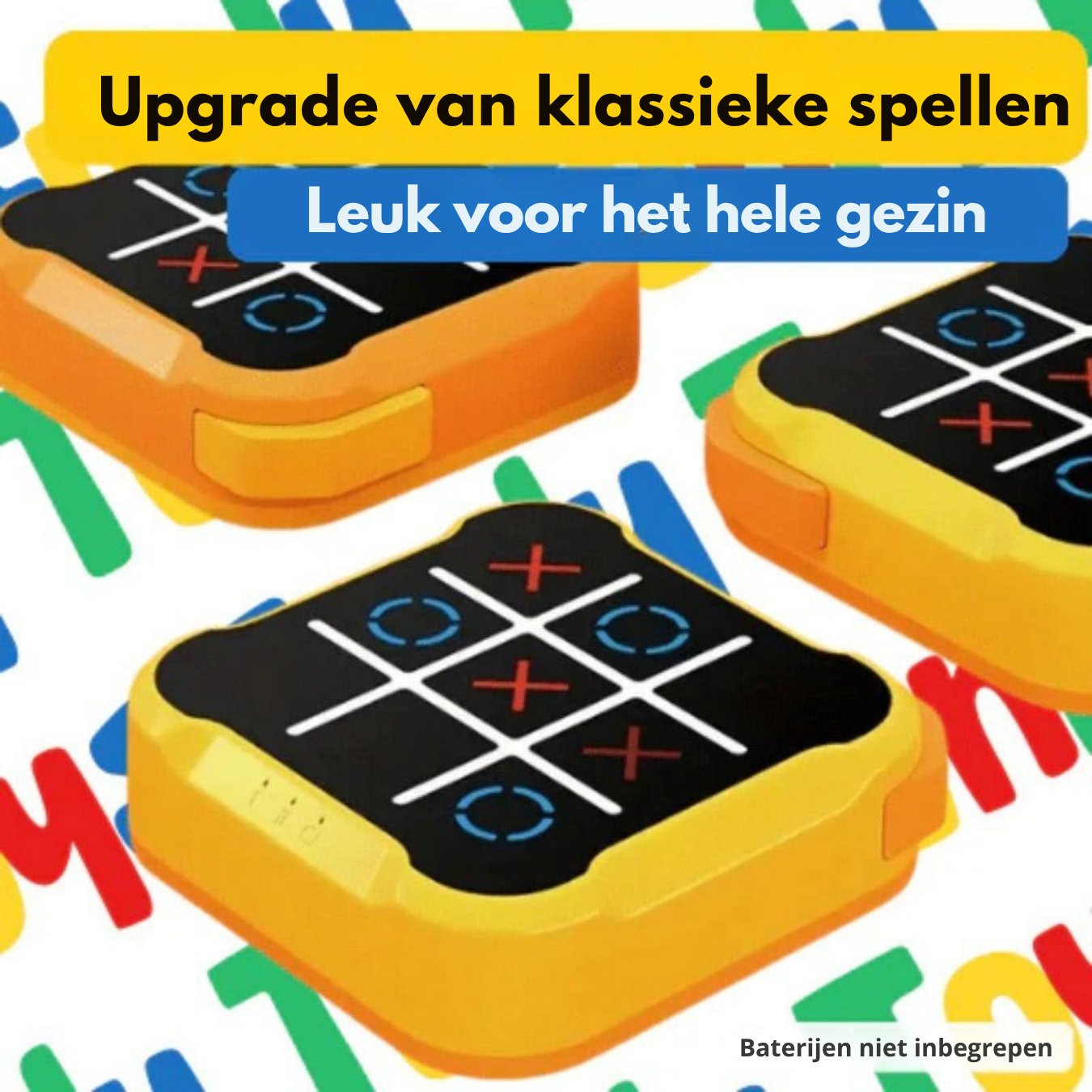 Tik Tak Touch™ - Boter-Kaas-en-Eieren Spel met Geheugenmodus