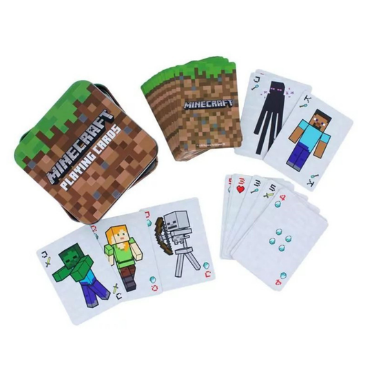 <font dir="auto" style="vertical-align: inherit;"><font dir="auto" style="vertical-align: inherit;">Nouvelles cartes à jouer périphériques du jeu Minecraft, jouet de cartes à jouer de jeu de société pour enfants Minecraft</font></font>
