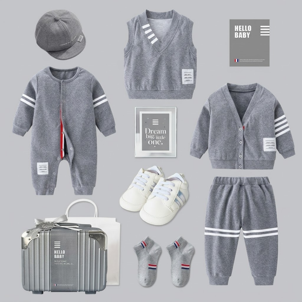 GentleNest – Luxe Baby Geschenkset voor Jongens