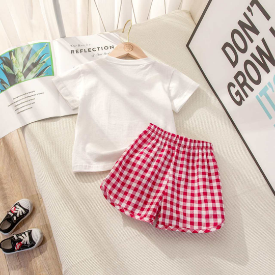 FruitBloom – Meisjes Zomerset met Fruitprint