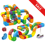 Tracki™ - 3D trein bouw set - STEM speelgoed