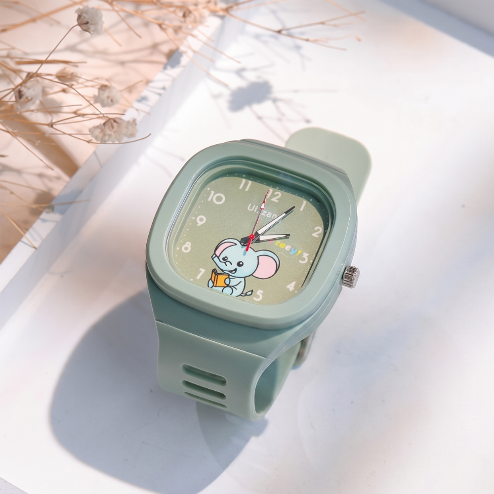 EleTime – Olifant Kinderhorloge met Siliconen Band