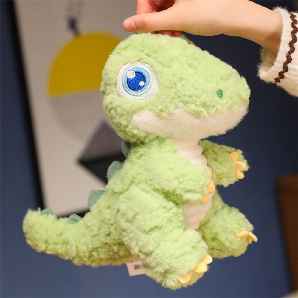 <font dir="auto" style="vertical-align: inherit;"><font dir="auto" style="vertical-align: inherit;">Peluche dinosaure à gros yeux, animaux en peluche jaunes et verts, autre chinois</font></font>