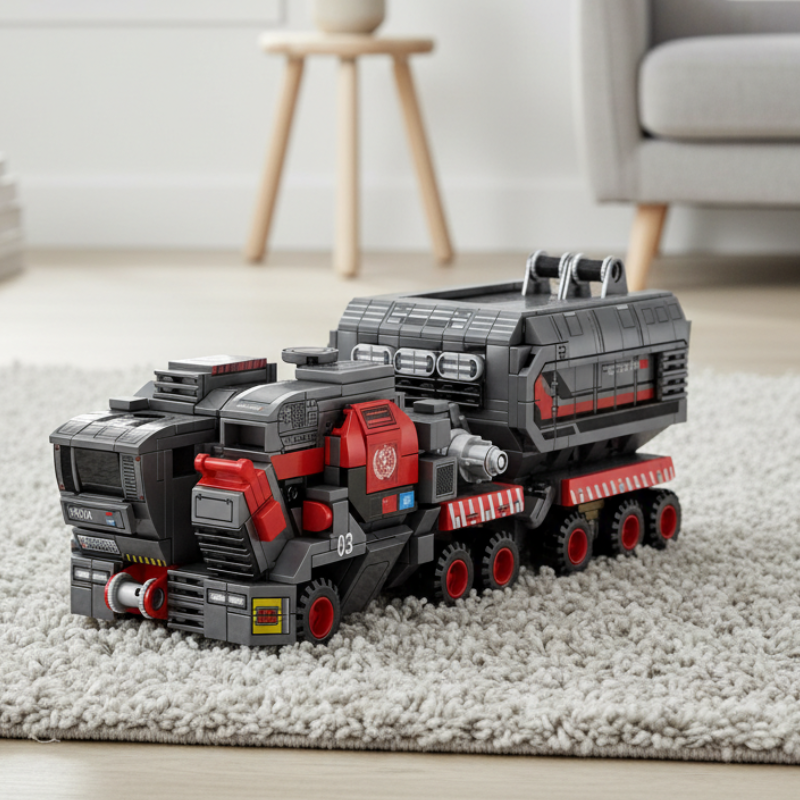 AstroCargo – Container Vrachtwagen Bouwset