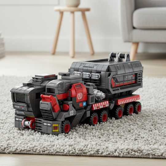 AstroCargo – Container Vrachtwagen Bouwset