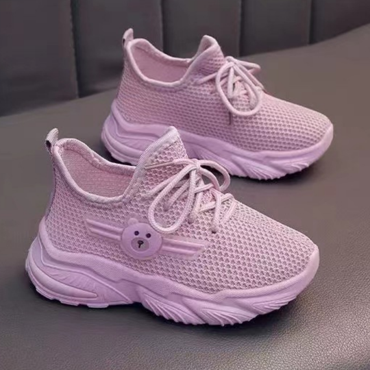 BearAir – Kinder Mesh Sneakers met Cartoon Design