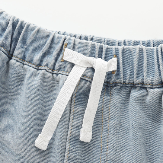 Pernilla – Denim Paperbag Broekjes