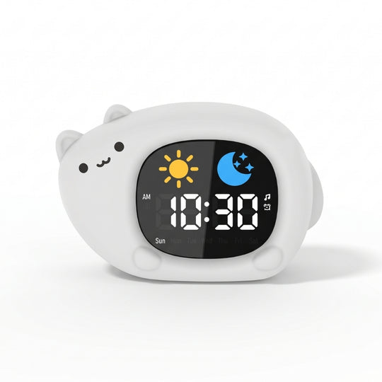 SleepPals – Siliconen Dierenwekker met Nachtlampje