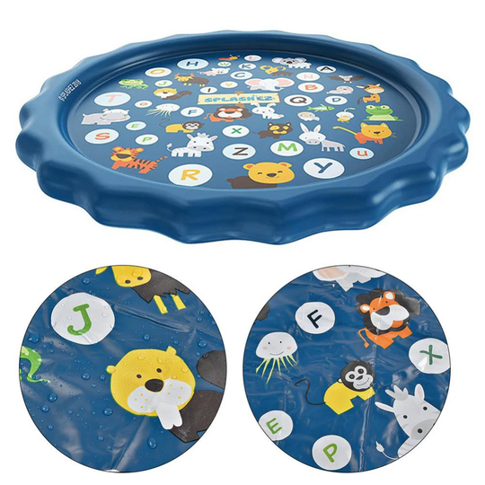 SplashPlay – Opblaasbare Splash Pad voor Baby’s en Peuters