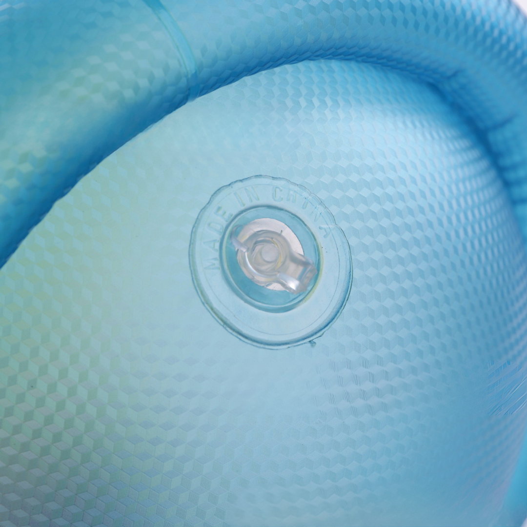 CrawlJoy™ – Opblaasbare Leer- & Speelmat voor Baby’s