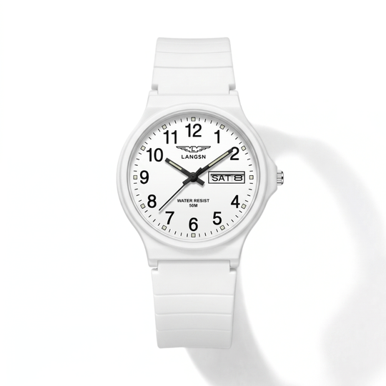 SportEase – Minimalistisch Quartz Sporthorloge