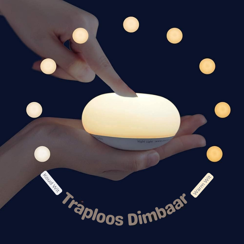 DreamGlow™ – Dimbaar Nachtlampje van Siliconen – Rustige Nachtverlichting voor Baby
