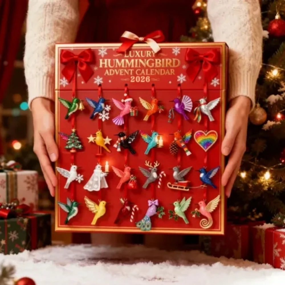 <font dir="auto" style="vertical-align: inherit;"><font dir="auto" style="vertical-align: inherit;">Nouveau produit transfrontalier : Calendrier de l'Avent de Noël 2026 - Calendrier d'arrivée des colibris Boîte aveugle édition 3D</font></font>