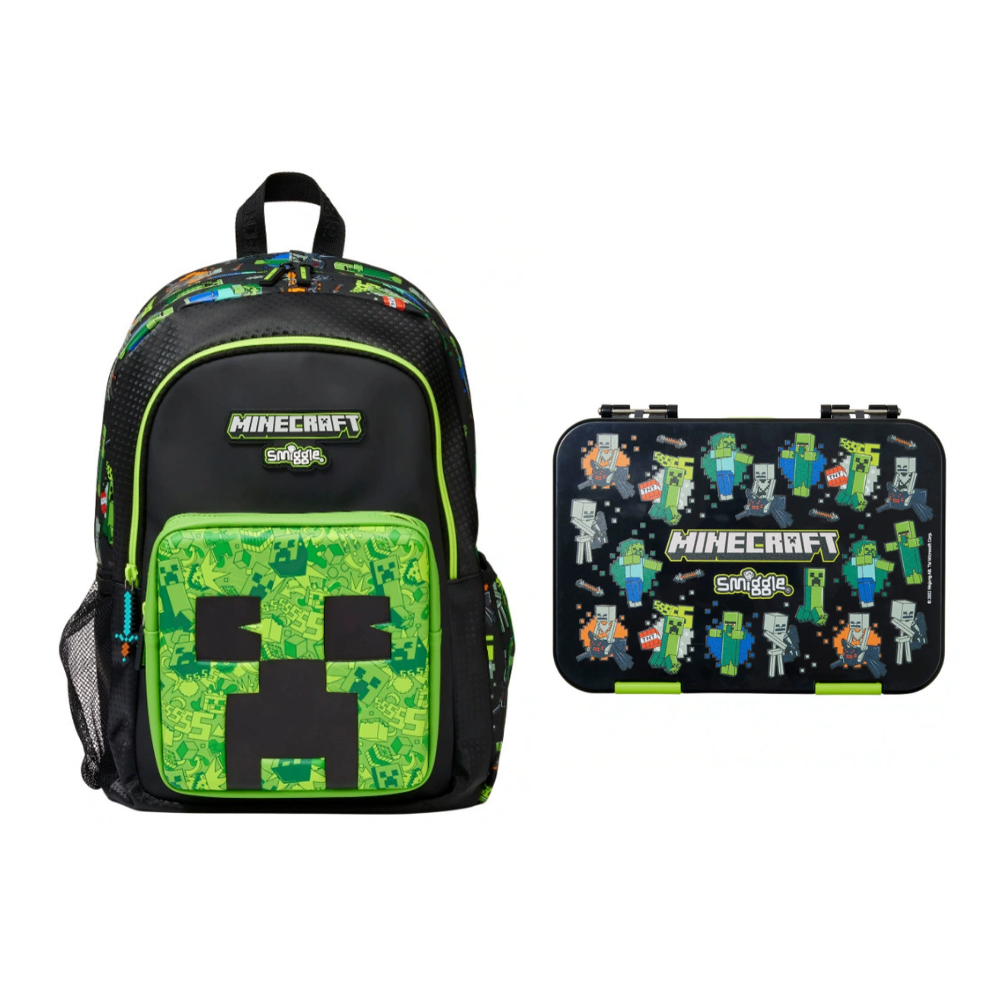 BlockQuest – Grote Schoolrugzak met Accessoires