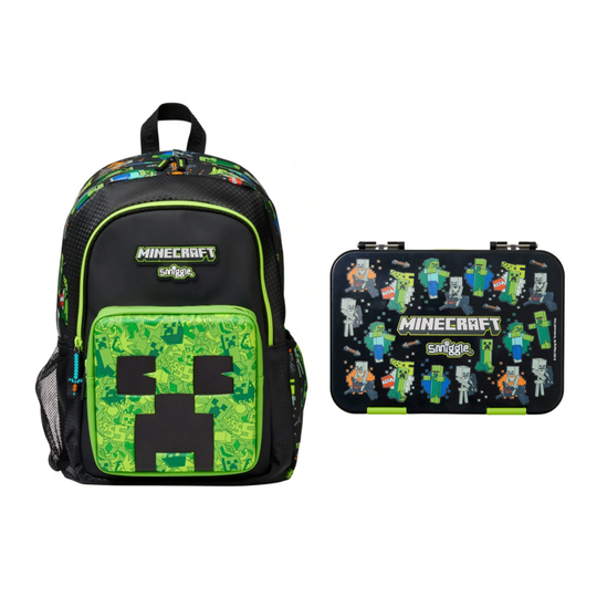 BlockQuest – Grote Schoolrugzak met Accessoires