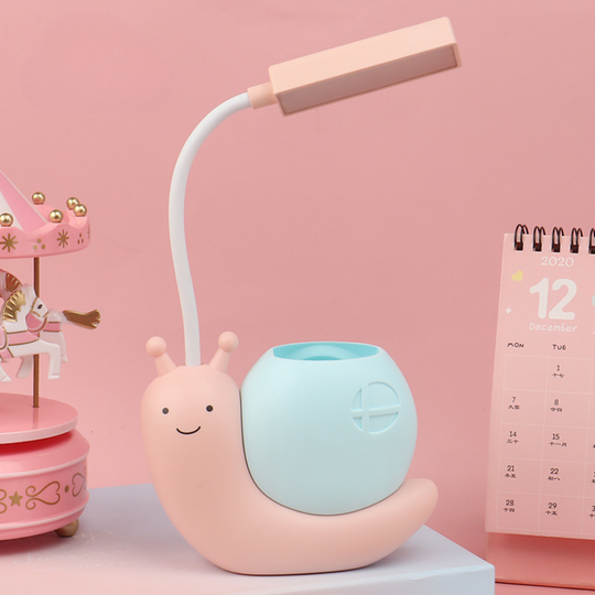 SnailGlow – LED Bureaulamp met Pennenhouder