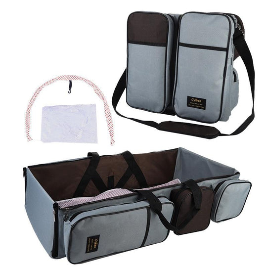 TravelNest™ – De 2-in-1 Luiertas