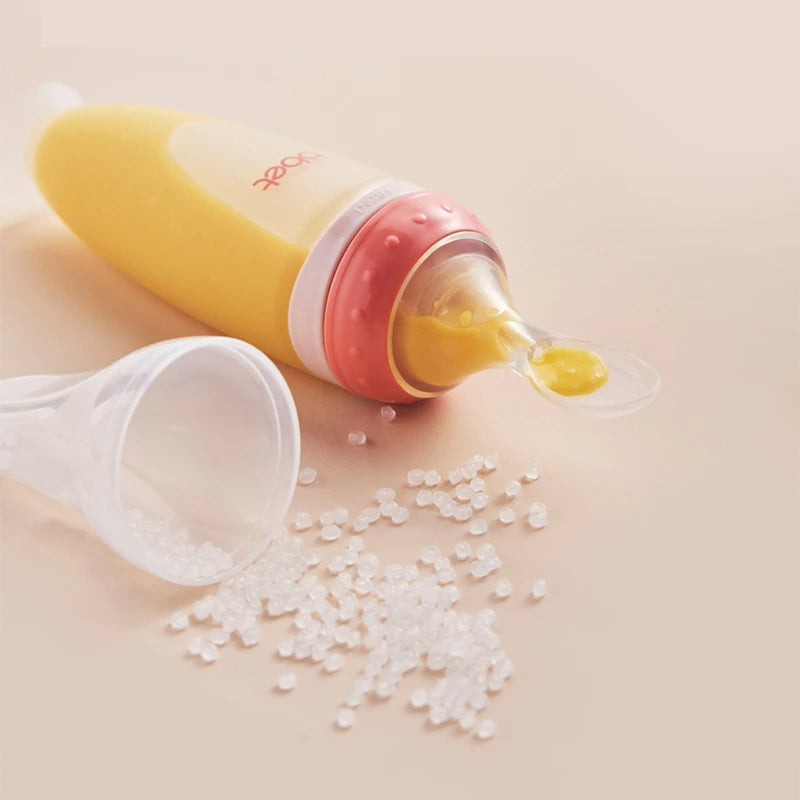 EasySqueeze™ – De Knijplepel voor Babyvoeding
