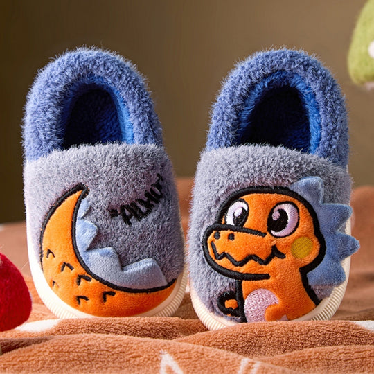 DinoWarm – Warme Kinderschoenen met Dinosaurusdesign