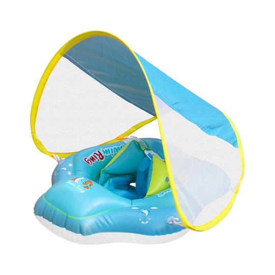 SunnyFloat – Baby Zwemband met Zonnedak