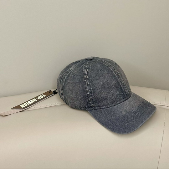 DenimEdge – Kinder Verstelbare Denim Baseball Cap