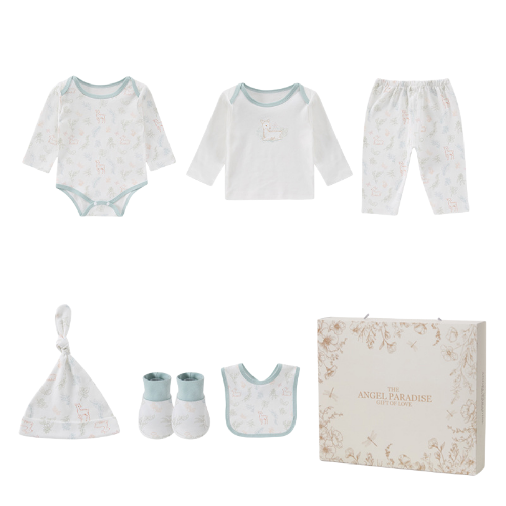 BunnyBloom – Baby Cadeauset van Katoen