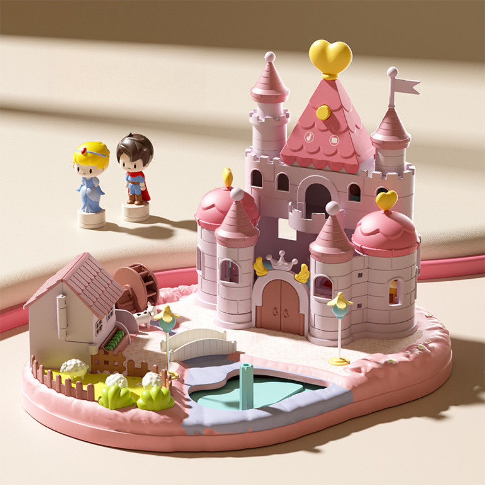 CityCastle – Magnetisch Poppenhuis met Licht en Muziek